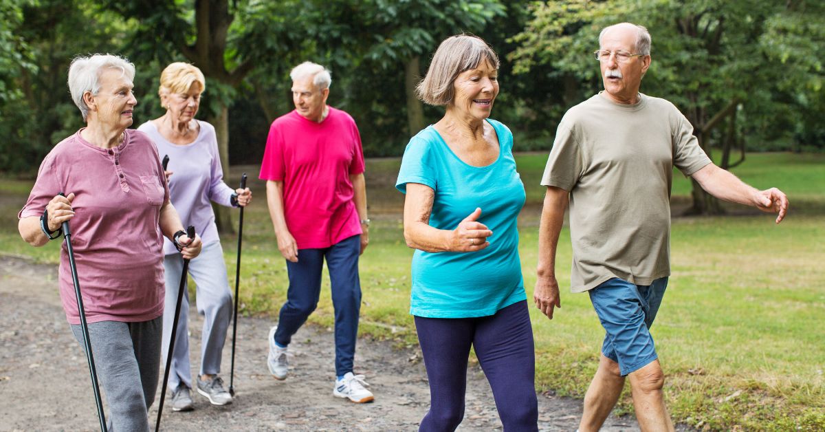 What are exercises associated with elderly care?